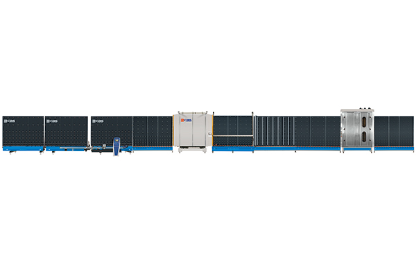 OEM manufacturer Vertical Insulated Glass Production Line -
 IGL-2210E-SS Automatic insulating glass production line with sealing robot – CBS