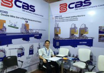 CBS Industry Co Ltd first show at ZAK fenestrae and fores expo